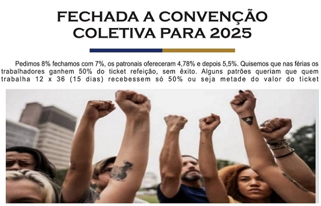 Convenção Coletiva 2025